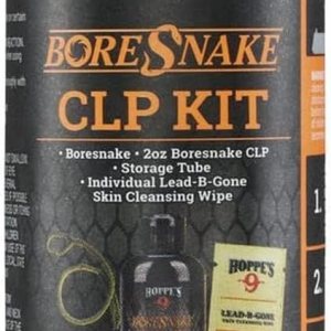 Hoppes Boresnake CLP Kit de limpieza para pistola de 0.354 in, serpiente de pistola para kit de limpieza de pistola Hoppes Boresnake CLP Kit de limpieza para pistola de 0.354 in, serpiente de pistola para kit de limpieza de pistola