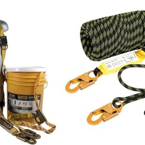 Guardian Fall Protection 00815 BOS-T50 Cubo de seguridad + conjunto de línea de vida vertical VEVOR – Kit de seguridad para techos con arnés, Guardian Fall Protection 00815 BOS-T50 Cubo de seguridad + conjunto de línea de vida vertical VEVOR – Kit de seguridad para techos con arnés,