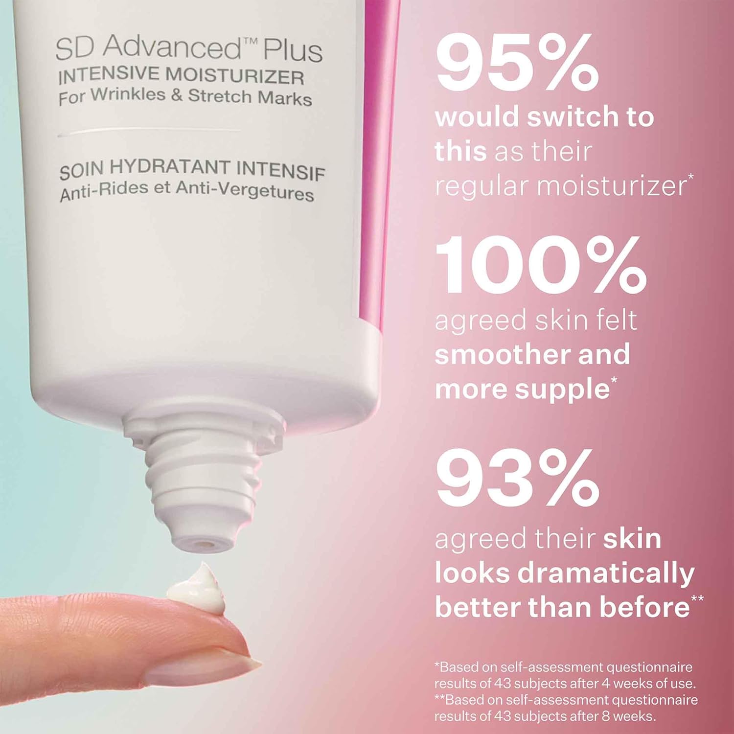 StriVectin SD Advanced Plus – Hidratante intensivo para arrugas y estrías, para rostro y cuerpo, estimulante de colágeno con péptidos y ácido