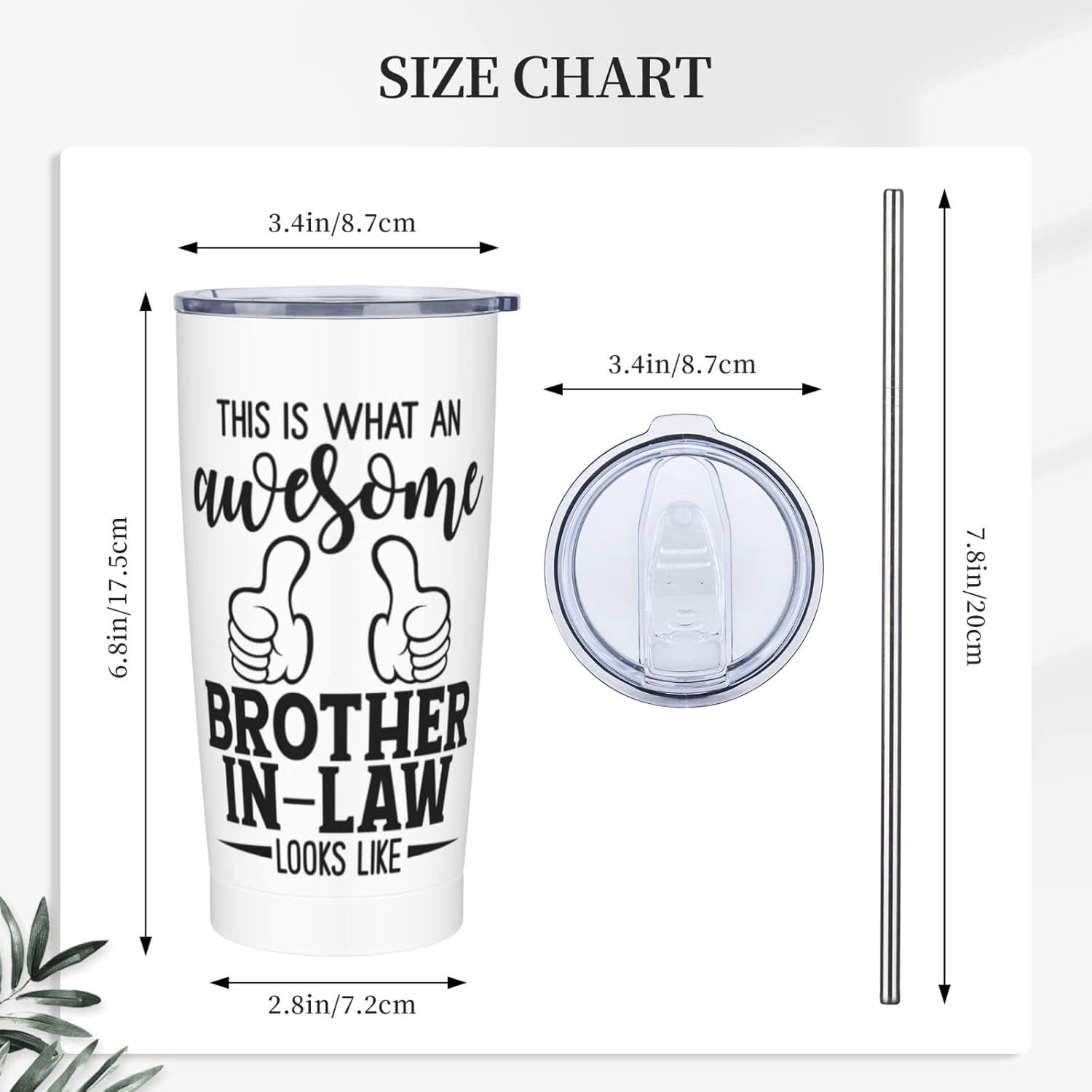 This Is What An Awesome Brother in Law Looks Like, regalos de Navidad para hombres y él, divertida taza de café al vacío, taza de viaje aislada con