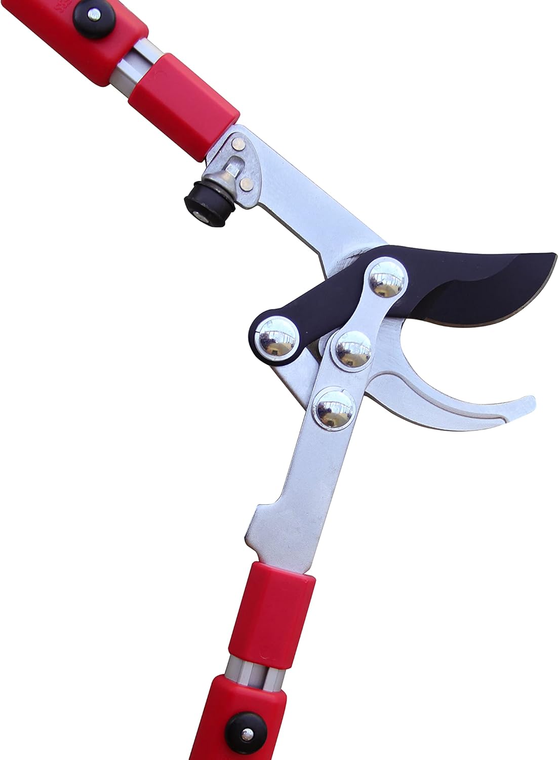 TABOR TOOLS GG21A – Podadora de derivación extensible con acción compuesta, recortadora telescópica de árbol de 27 a 40 pulgadas, cortador de ramas