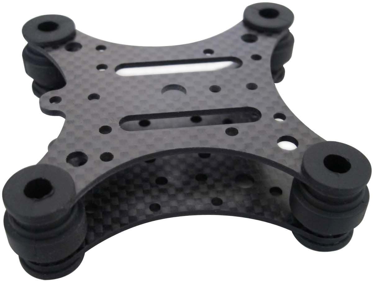 Juego antivibración para Gopro Hero DJI Phantom 2 Vision Plus Walkera Qr X350 PRO