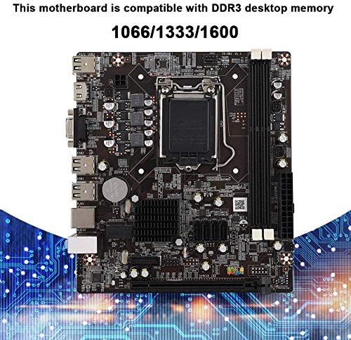 Placa base de escritorio para Intel H81, CPU para Intel LAG 1150 2DDR3 160013331066Mhz memoria 1PCI E×16 placa base con HDMI SATA 2.0 USB 2.0
