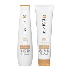 Biolage Bond Therapy Shampoo & Conditioner Set  Builds Bonds & Reduces Breakage  Paraben & Sulfate-Free  Vegan  Cruelty-Free  Bonding Biolage Bond Therapy Shampoo & Conditioner Set  Builds Bonds & Reduces Breakage  Paraben & Sulfate-Free  Vegan  Cruelty-Free  Bonding