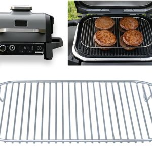 Estante de acero inoxidable para parrilla y ahumador Ninja Woodfire, OG701 OG751 7 en 1 Wood Fire Electric Master Grill Accesorios para freidora de Estante de acero inoxidable para parrilla y ahumador Ninja Woodfire, OG701 OG751 7 en 1 Wood Fire Electric Master Grill Accesorios para freidora de
