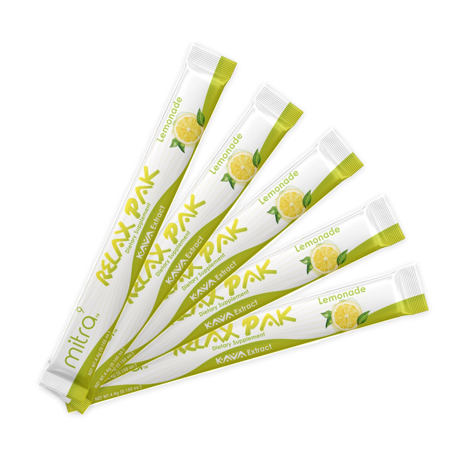 MITRA-9 Kava Powder RelaxPak – Paquetes de polvo de extracto de kava de limonada  Potenciador del estado de ánimo  A base de plantas  Promueve la