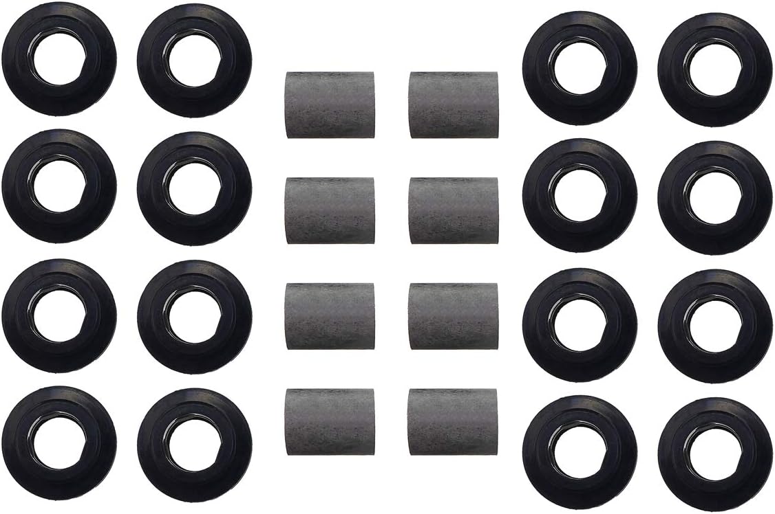 Para el kit de bujes de choque Arctic Cat, buje de choque delantero inferior superior trasero para Arctic Cat 250 300 375 400 454 500 650, 21-0001