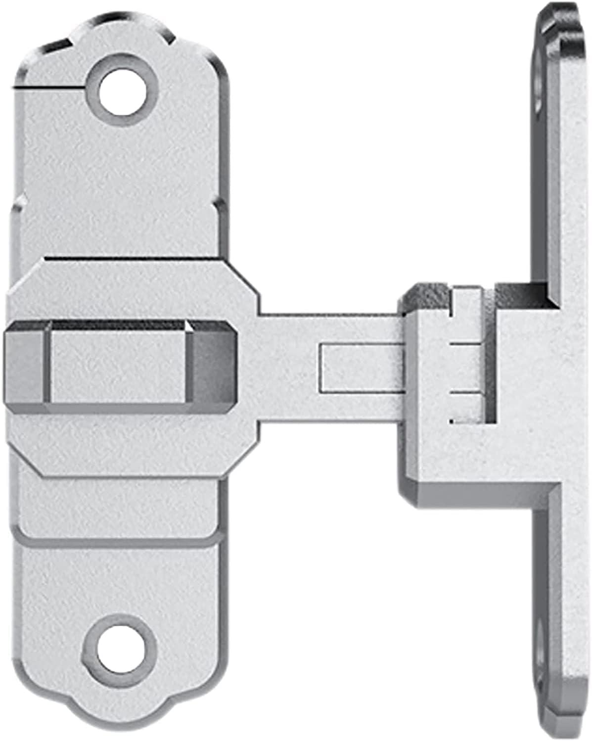 Cerradura de puerta, pestillo de puerta, cerradura de pestillo deslizante, pestillo de acero inoxidable de 90 grados, puerta curva en ángulo recto,