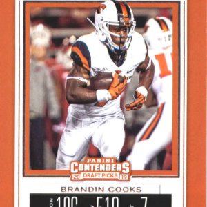 2019 Panini Contenders Draft Tickets Season Ticket #17 Brandin Cooks Oregon State Beavers Football Card 2019 Panini Contenders Draft Tickets Season Ticket #17 Brandin Cooks Oregon State Beavers Football Card