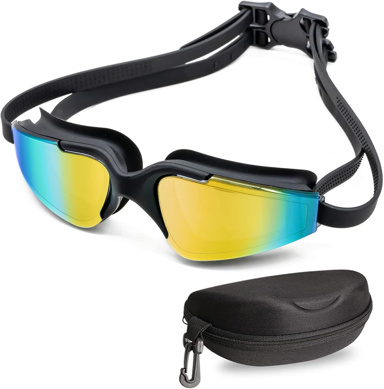 Tripsky Swim Goggles, Rimless polarized swimming goggles for Adult Men Women Youth
