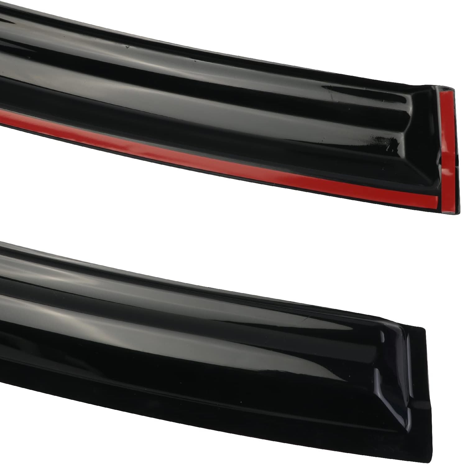 FEIDKS Viseras laterales con cinta adhesiva, deflector protector de lluvia, juego de 4 piezas para Honda HR-V HRV 2016-2022