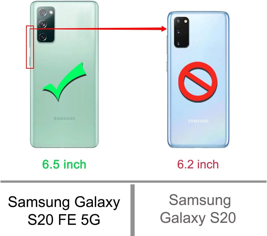 Osophter funda flexible para Samsung Galaxy S20 FE 5G, diseño floral, para niñas y mujeres, absorción de golpes, de goma de poliuretano termoplástico