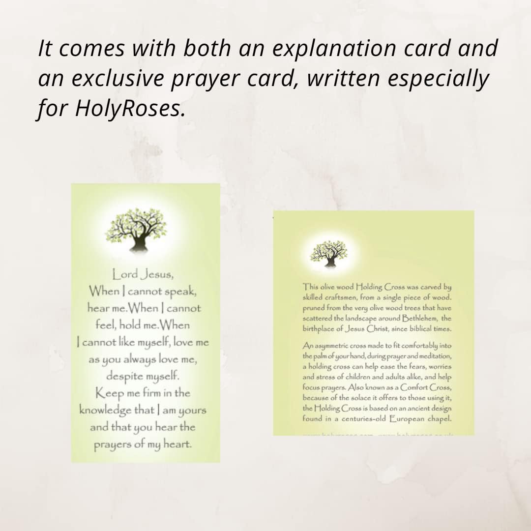 Rosario de cuerda anglicana con cruz de comodidad, producto genuino de alta calidad HJW – Cuentas de oración cristianas diseñadas exclusivamente