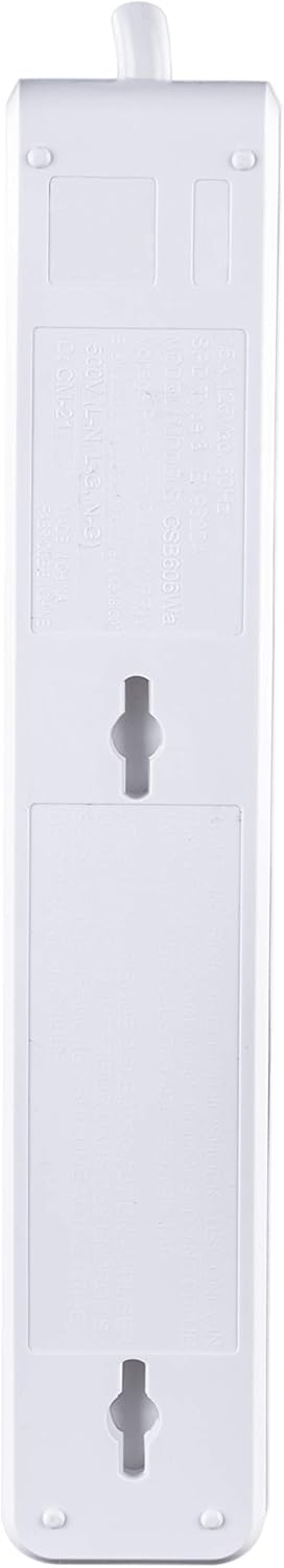 CyberPower CSB606W – Protector de sobretensiones esencial, 900J125V, 6 tomas, cable de alimentación de 6 pies