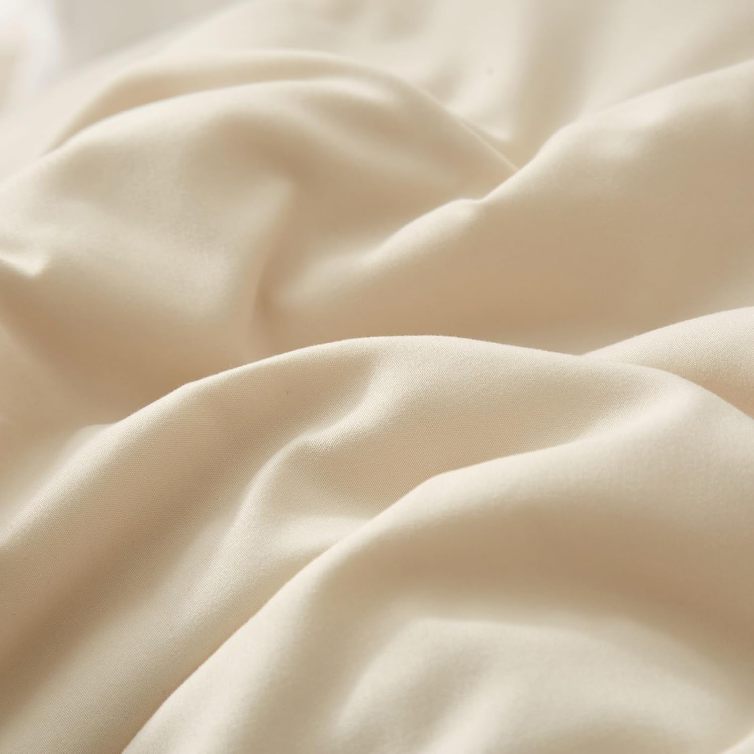 AMWAN Juego de edredón beige Queen Boho Beige Juego de ropa de cama de 3 piezas tamaño Queen, 1 edredón beige tostado con 2 fundas de almohada,