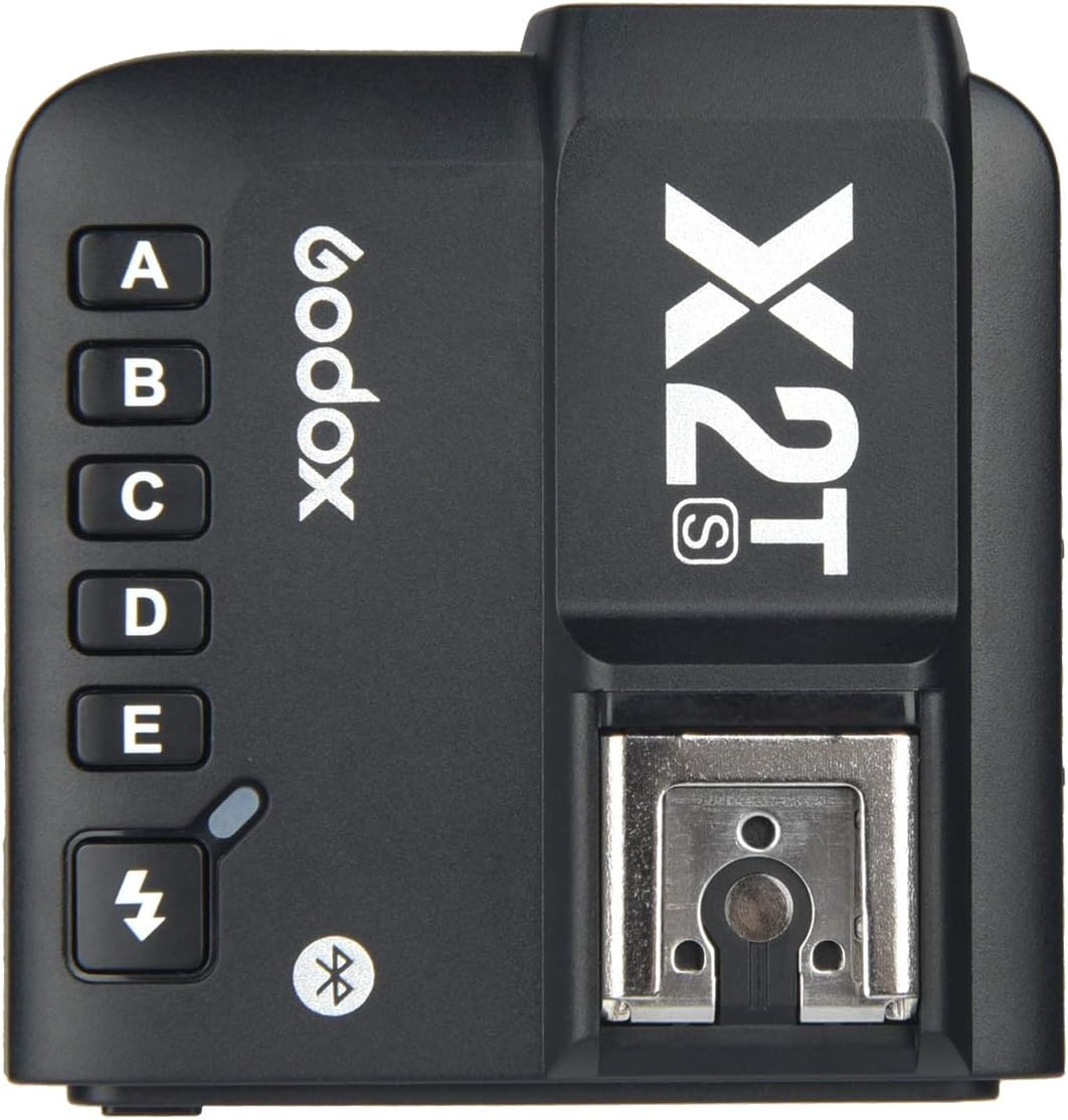 Godox Disparador de flash inalámbrico X2T-S TTL para conexión Bluetooth Sony, compatible con contoller de aplicaciones iOSAndroid, HSS 18000s,