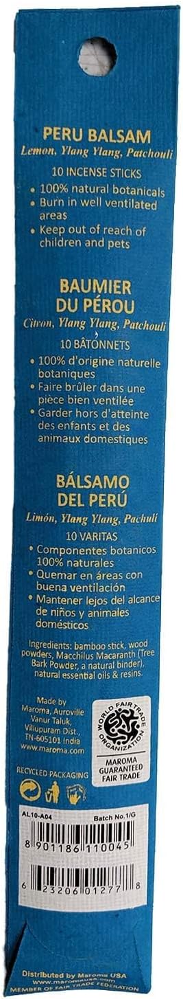 MAROMA Bálsamo de incienso Perú, 10 unidades