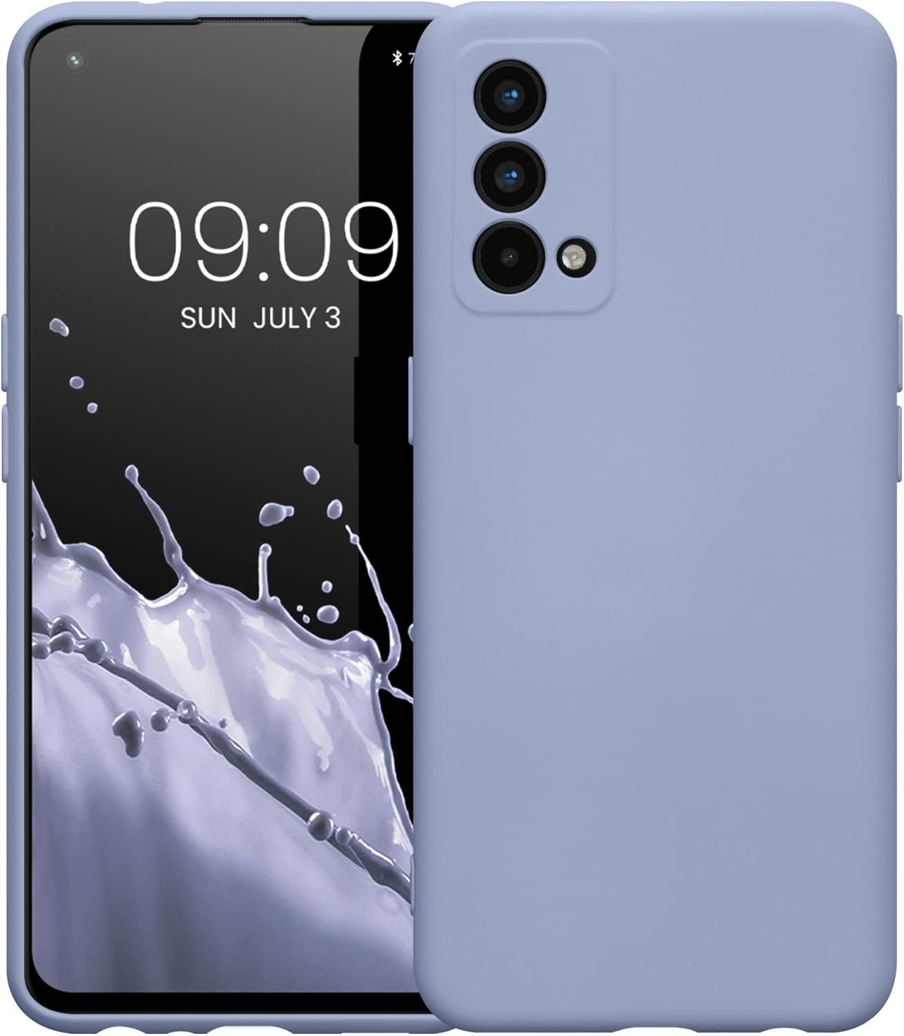 kwmobile Funda compatible con Realme GT Master Edition – Funda protectora delgada de TPU con acabado mate suave – lavanda claro