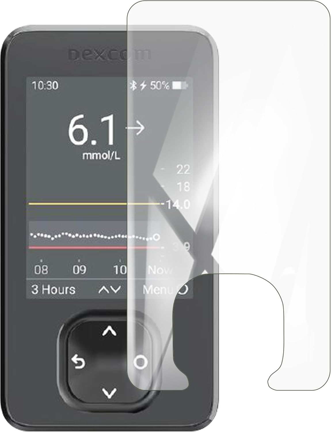 Protector de pantalla de película protectora flexible para receptor Dex com G7 2 piezas