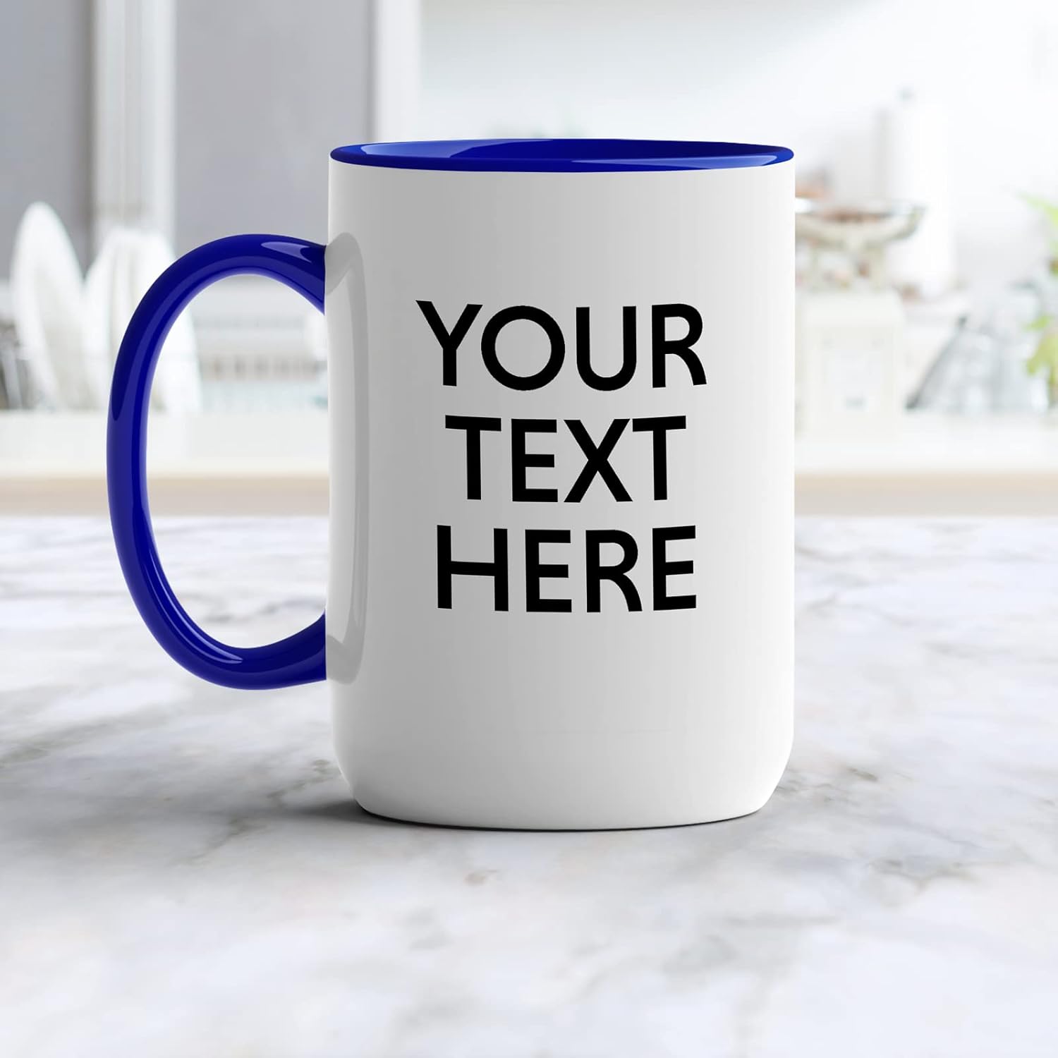 GotPrint Tazas de café personalizadas con nombre, diseña tu propio texto, taza de cerámica personalizada, tazas personalizadas de ambos lados con