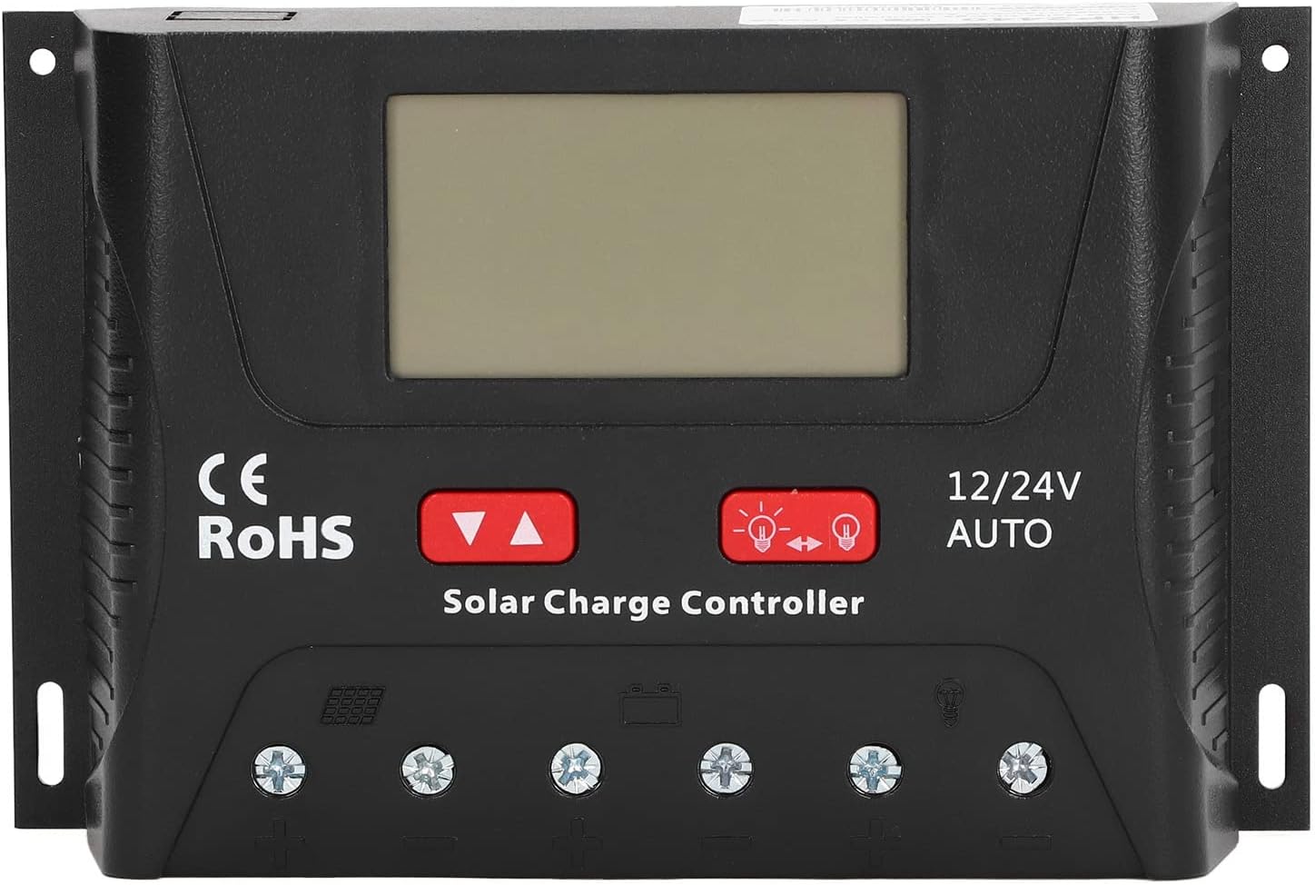 LCD Display Solar Controller, Solar Controller, 40A 3 Stage PWM Solar Charger Controller, 12V24V Solar, Renewable Energy Controllers
