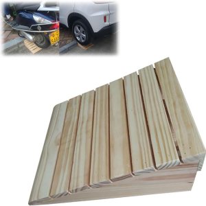 Rampa de bordillo de madera maciza, rampa de puerta, rampa portátil para silla de ruedas, rampa de umbral ligera para calzada, muelle de carga, Rampa de bordillo de madera maciza, rampa de puerta, rampa portátil para silla de ruedas, rampa de umbral ligera para calzada, muelle de carga,