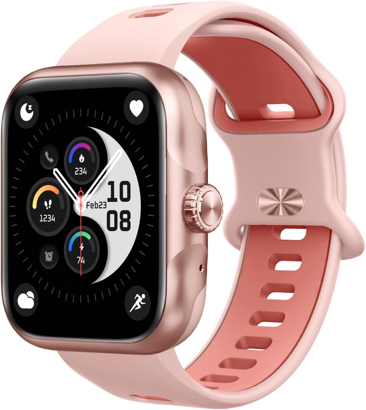 Reloj inteligente Ultra para hombres y mujeres, pantalla AMOLED de 1.78 pulgadas, rastreador de actividad y relojes inteligentes, GPS Fitness Traker