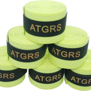 Cinta de agarre para raqueta de tenis, absorbente, antideslizante, para tenis, bádminton, pickleball, mango de agarre y sobreagarre, superficie en Cinta de agarre para raqueta de tenis, absorbente, antideslizante, para tenis, bádminton, pickleball, mango de agarre y sobreagarre, superficie en