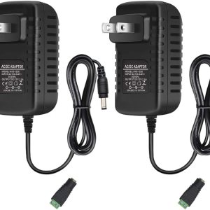 Fuente de alimentación LED de 12 V, 2 A, adaptador de CA de 24 W, transformador de CA de 100-240 V a 12 V CC, fuente de alimentación de 12 V para Fuente de alimentación LED de 12 V, 2 A, adaptador de CA de 24 W, transformador de CA de 100-240 V a 12 V CC, fuente de alimentación de 12 V para