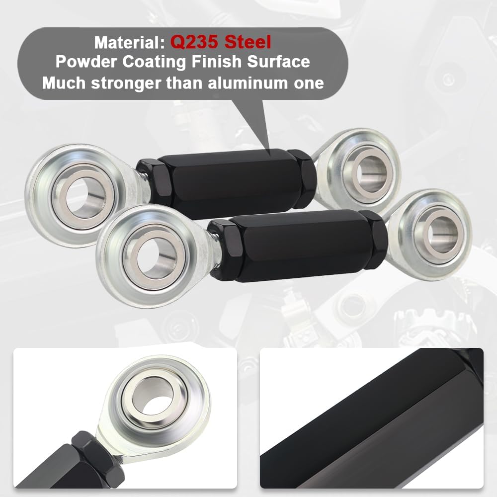 Xitomer Kit de eslabones de bajada de 4 pulgadas, ajuste ajustable para eslabones de suspensión CRF300L 2021 2022 CRF300 Rally de bajada ajustables