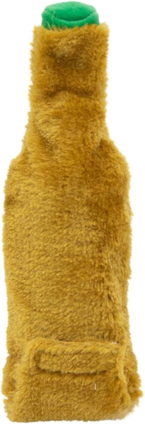 ZippyPaws Happy Hour Crusherz – Juguete para perros grandes y pequeños, juguete arrugado para perros sin relleno, juguete chirriante para perros,