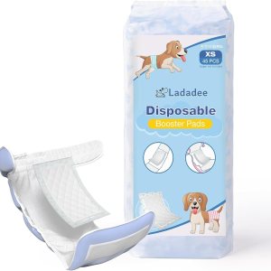 Forros de pañales para perros, almohadillas elevadoras para perros hembras y machos, 45 unidades, súper absorbentes, desechables, almohadillas de Forros de pañales para perros, almohadillas elevadoras para perros hembras y machos, 45 unidades, súper absorbentes, desechables, almohadillas de