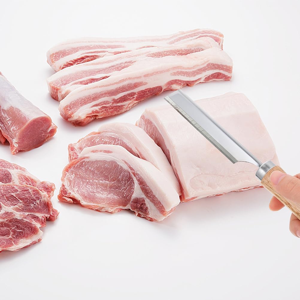 SHERCHPRY 3 unids raspador de pelo de cerdo cocina cerdo afeitadora de pelo de acero inoxidable soportes manual de pelo de cerdo maquinilla de