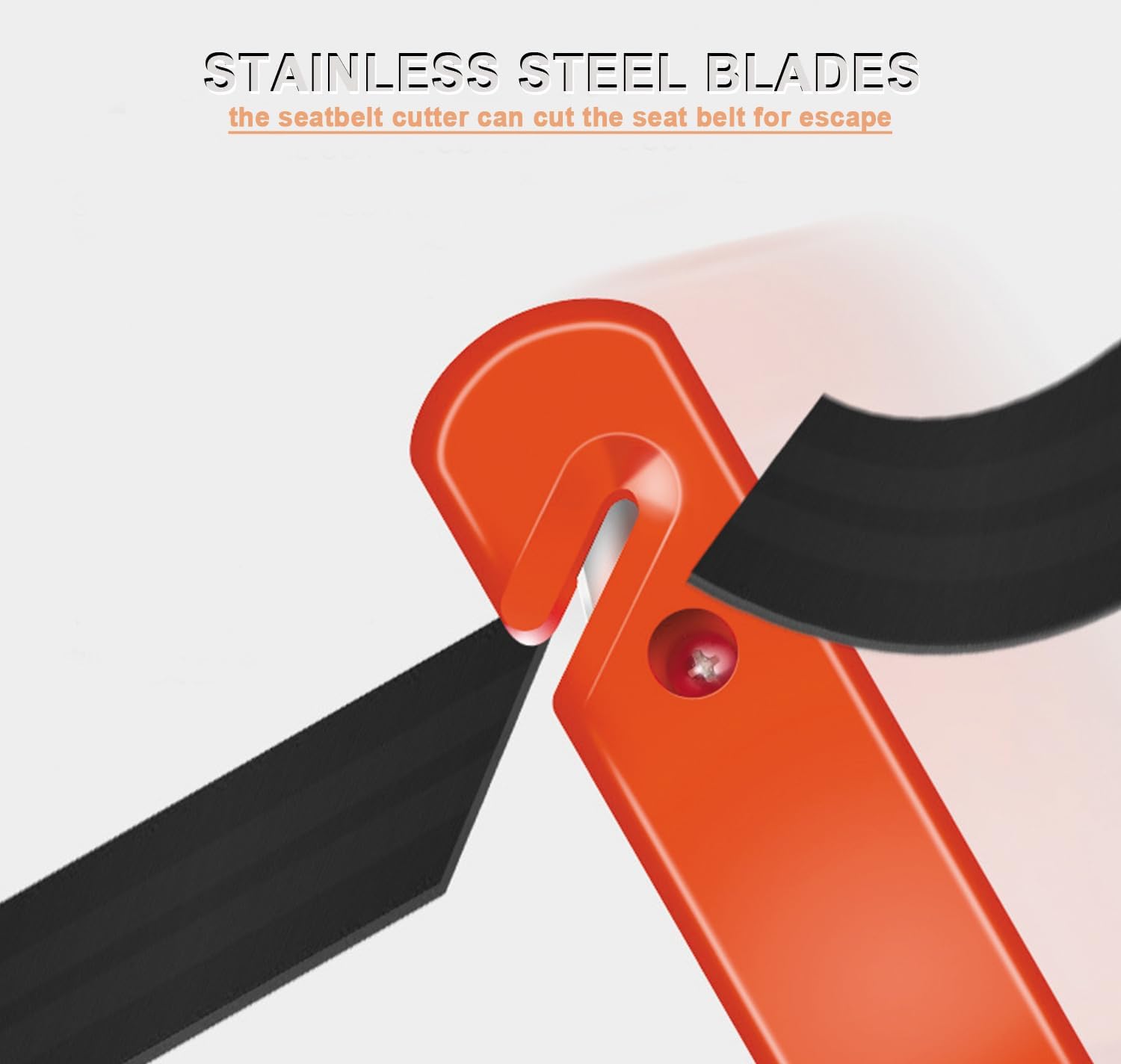 Cortador de cinturón de seguridad para interruptor de ventana de emergencia, martillo de seguridad, accesorios de escape