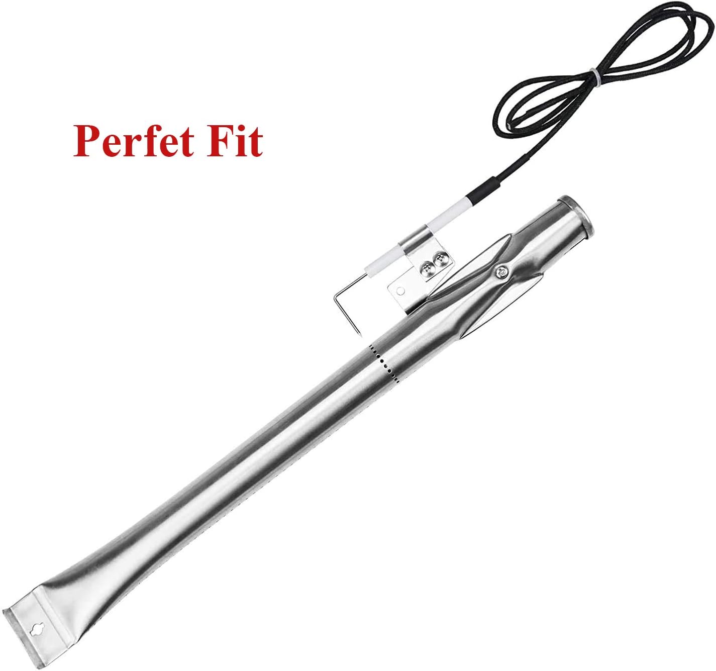 Kit de reparación de parrilla para Nexgrill 720-0830H, 720-0783E, Kenmore 720-0830A, 122.33492410 piezas de repuesto, tubos de quemador de acero