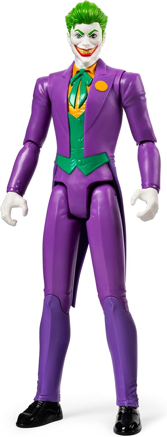 DC Comics Batman – Joker Figurine Joker 30 CM – Univers Figurine Joker Articulée De 11.8 in – Jouet à collectionner – Jouet Enfant 3 Ans et +