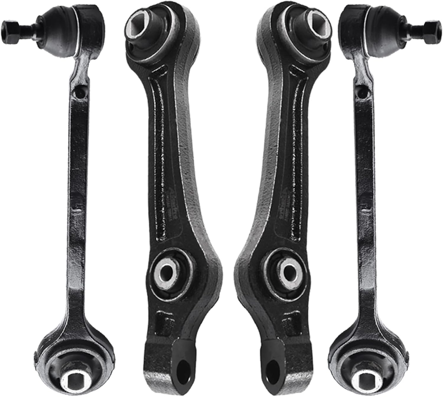 ASTARPRO – Kit de suspensión de 16 piezas brazos de control delanteros superiores e inferiores y rótulasextremo de barra de acoplamiento interior y