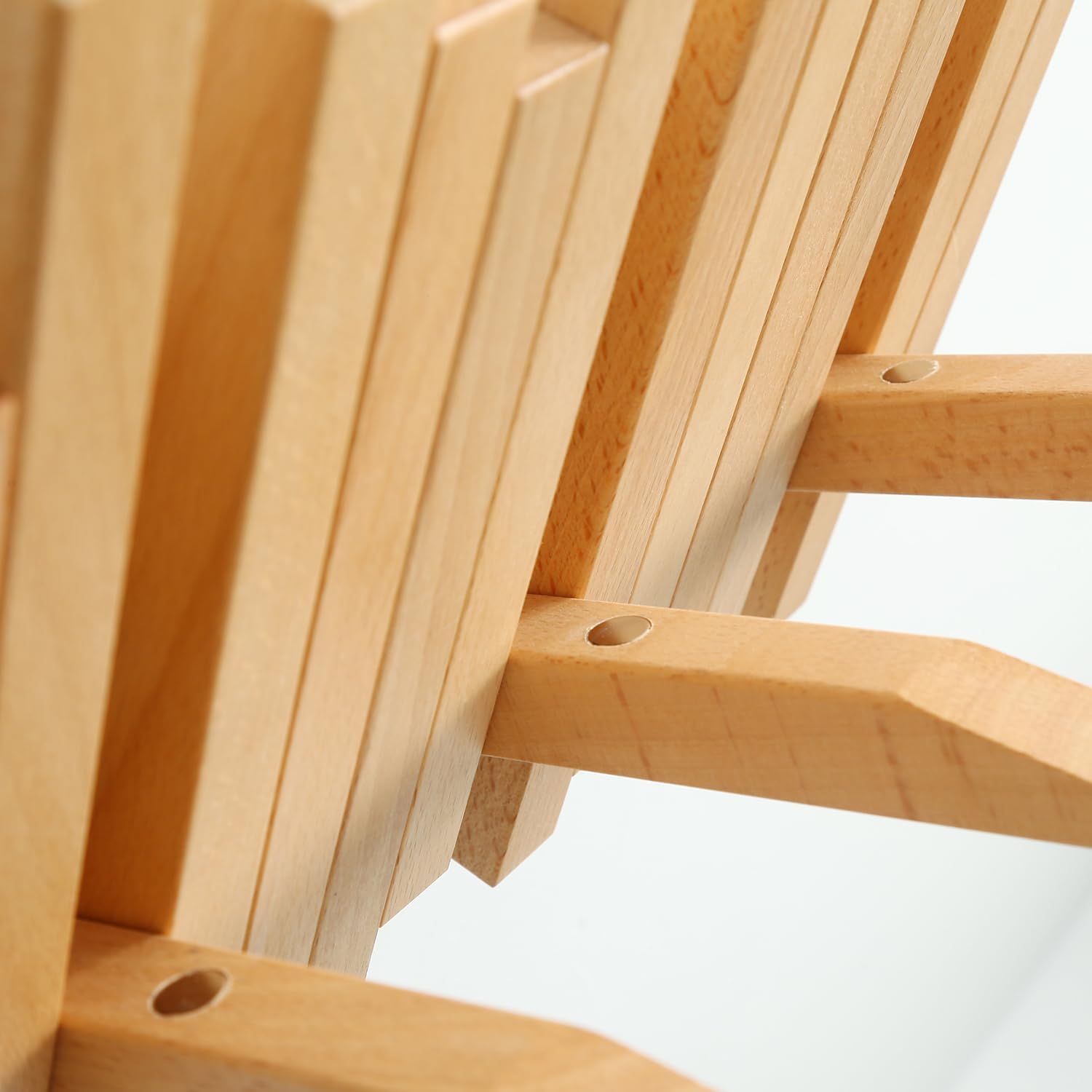 Perchero de madera natural para piano de pared  Perchero de pared  Perchero de pared abatible con 5 ganchos  Almacenamiento de pared de entrada con