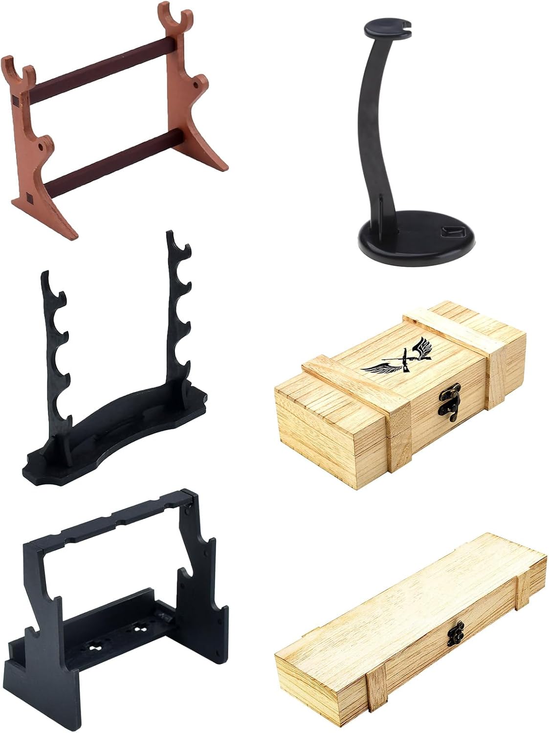 Sword Stand Display Stand Wand Holder For Lightsabers Collection Wakizashi Sword Artwork Stand Holder Decoration Sword Stand Vertical Display