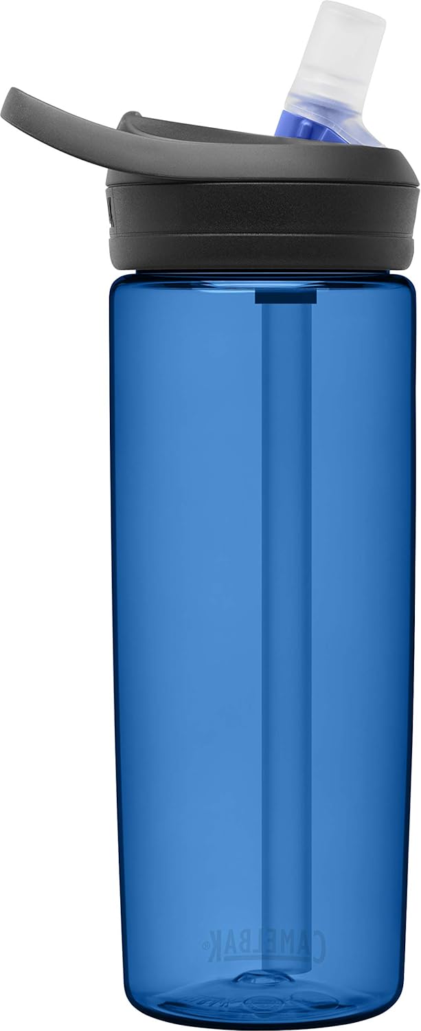 CamelBak Eddy+ Botella de agua con Tritan Renew  Tapa con popote.