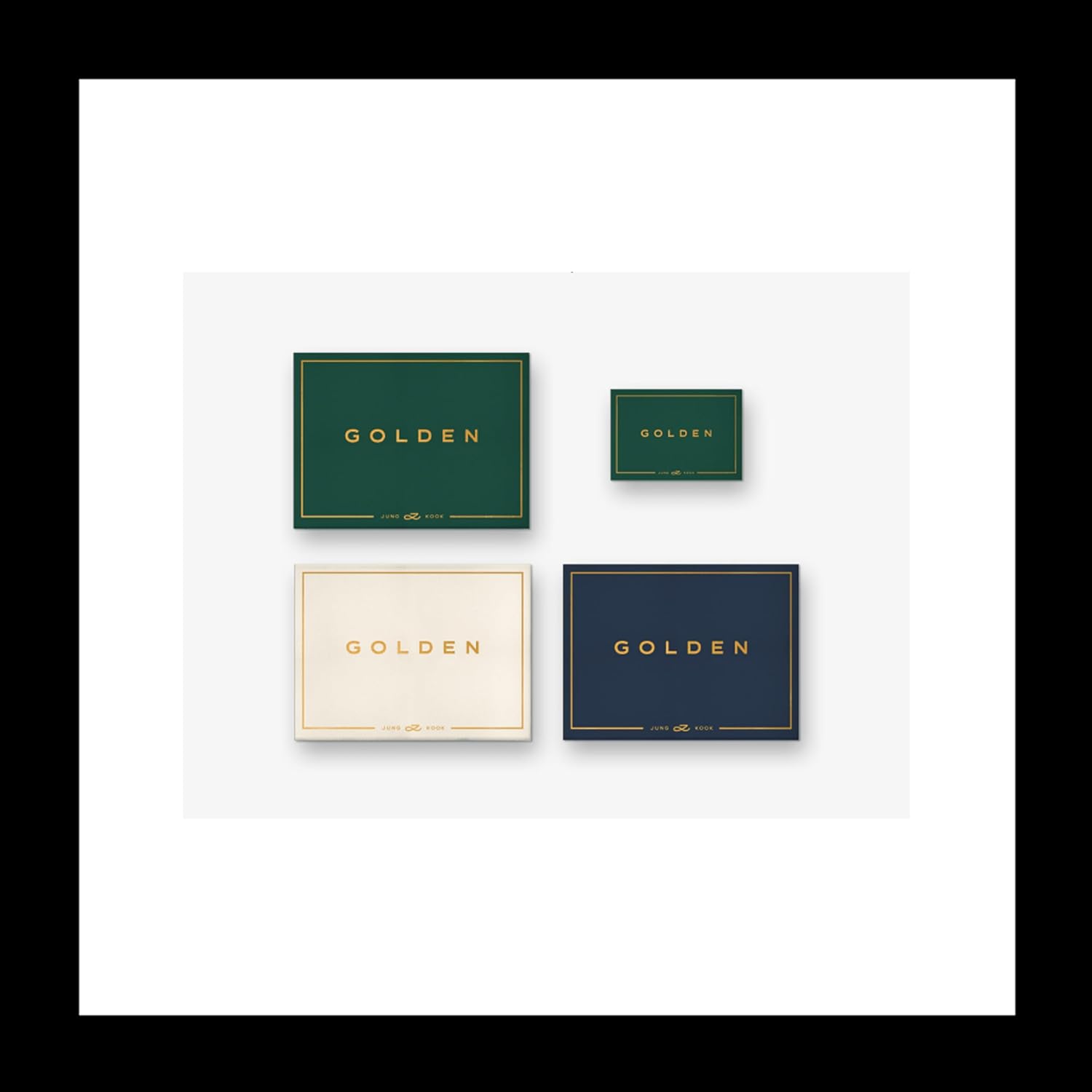 BTS Jungkook Golden 1st Contenido del álbum en solitario+Photobook+Photocard+Tracking Jung Kook (Conjunto Completo+Sólido+Sustancia+Versión Weverse