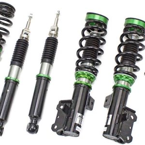 Rev9 R9-HS2-100 Hyper-Street II Kit de bajada de suspensión de coilover, amortiguador monotubo con ajuste de rebote de 32 clics, longitud completa Rev9 R9-HS2-100 Hyper-Street II Kit de bajada de suspensión de coilover, amortiguador monotubo con ajuste de rebote de 32 clics, longitud completa