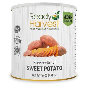 Ready Harvest Patatas dulces liofilizadas Esenciales imprescindibles para campistas Artículos de preparación para huracanes como alimento de Ready Harvest Patatas dulces liofilizadas Esenciales imprescindibles para campistas Artículos de preparación para huracanes como alimento de