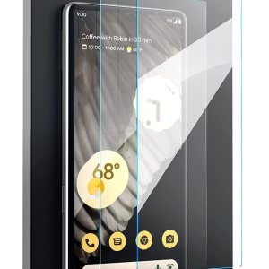 magglass Paquete de 2 protectores de pantalla para Google Pixel 7A, vidrio templado de ultra alta claridad (compatible con funda), incluye aplicador magglass Paquete de 2 protectores de pantalla para Google Pixel 7A, vidrio templado de ultra alta claridad (compatible con funda), incluye aplicador