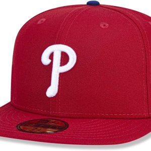 New Era Philadelphia Phillies Fitted 59Fifty On Field Gorra roja New Era Philadelphia Phillies Fitted 59Fifty On Field Gorra roja
