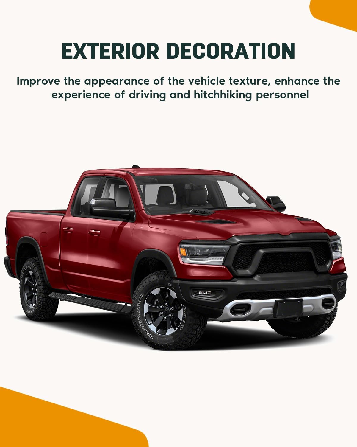 CCIYU Estribos compatibles con 2019-2023 para Ram 1500 Rocker Slider escalones laterales y barras Nerf negras de aleación de aluminio