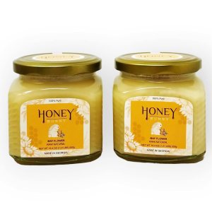 Honey Bunny May Flower Raw Natural, buena fuente de antioxidantes, edulcorante alternativo, producto de Georgia, 19.4 onzas, paquete de 2 Honey Bunny May Flower Raw Natural, buena fuente de antioxidantes, edulcorante alternativo, producto de Georgia, 19.4 onzas, paquete de 2