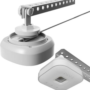 Soporte de montaje para myQ Chamberlain Garage Smart Hub, sin taladrar, sin herramientas, sin instalación de perforación, compatible con Soporte de montaje para myQ Chamberlain Garage Smart Hub, sin taladrar, sin herramientas, sin instalación de perforación, compatible con