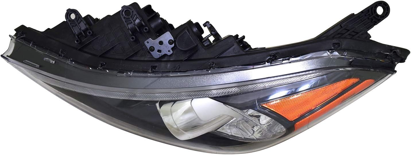 Repuesto para Kia ForteForte5Forte Koup EX 2015-2016 Certificado CAPA Conjunto de faros halógenos con bombillas izquierda y derechalado del
