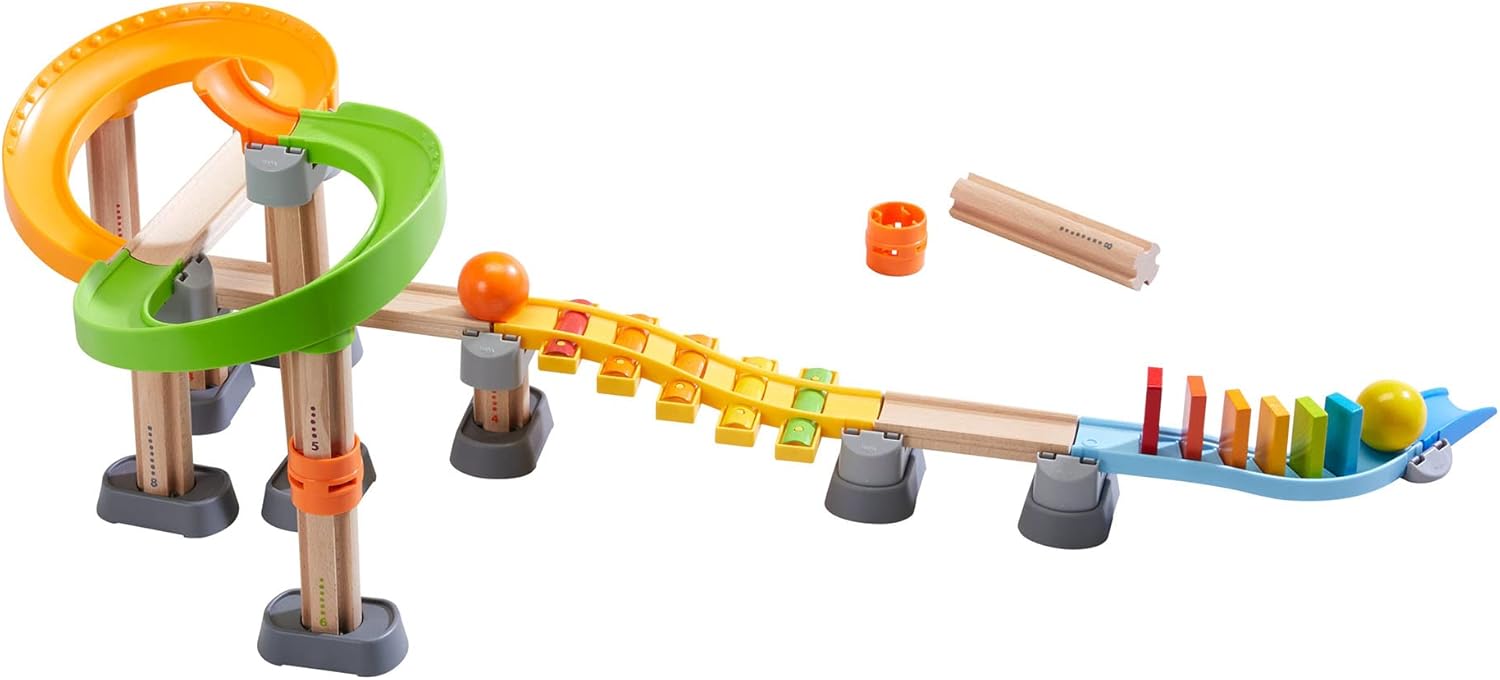 HABA Kullerbu Melody Dominoes Ball Track Juego Set